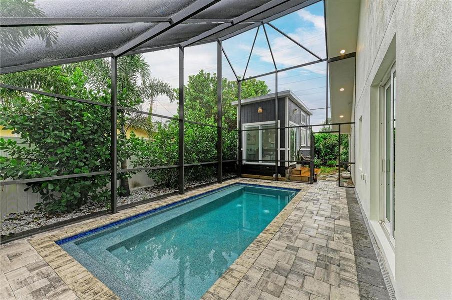 Heated pool Heated pool