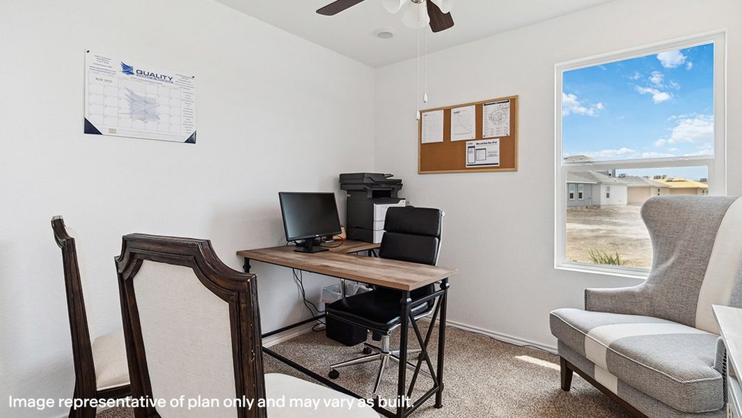 Furnished interior view inside a new home in Sonora, San Antonio (Image 16).