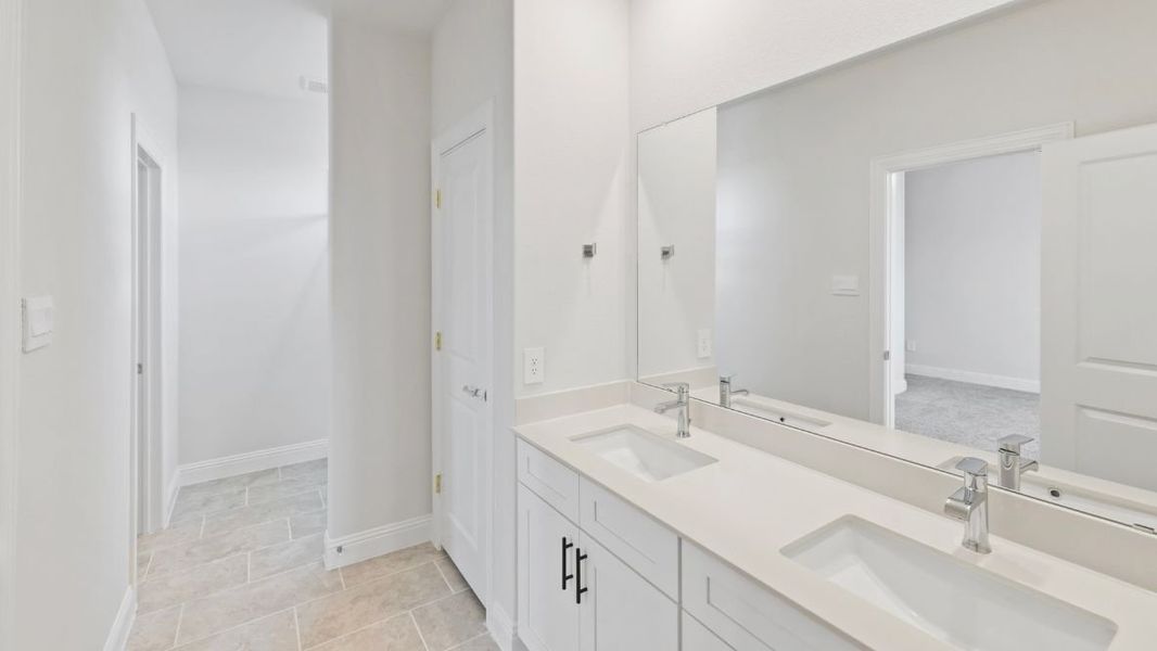 Furnished interior view inside a new home in The Avenue, Allen (Image 7). Furnished interior view inside a new home in The Avenue, Allen (Image 7).