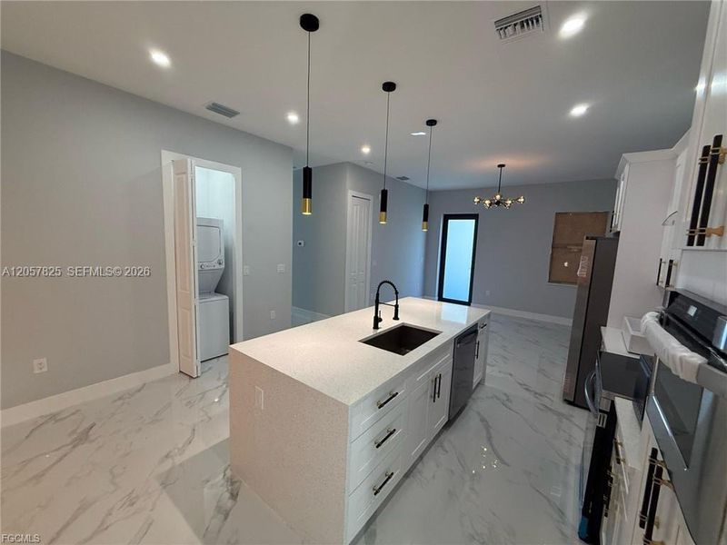 Furnished interior view inside a new home in , Lehigh Acres (Image 5).