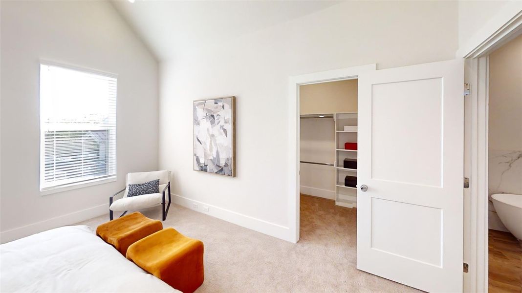 Furnished interior view inside a new home in , Houston (Image 7). Furnished interior view inside a new home in , Houston (Image 7).