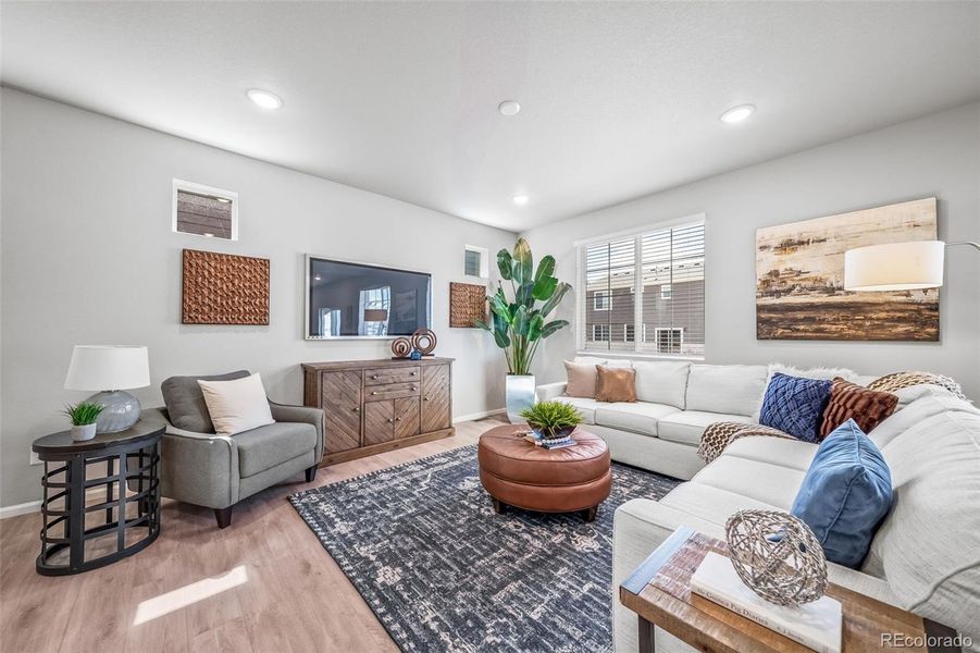 Furnished interior view inside a new home in , Aurora (Image 11).