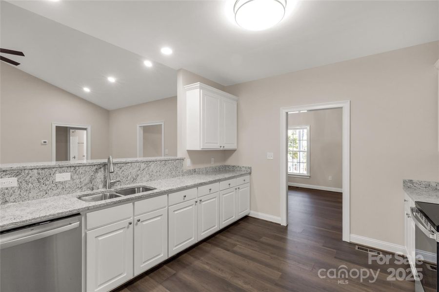 Furnished interior view inside a new home in , York (Image 9).