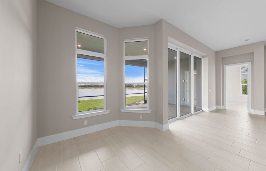 Spacious, unfurnished interior of a new home in TerraWalk at Babcock Ranch, Alva (Image 20). Spacious, unfurnished interior of a new home in TerraWalk at Babcock Ranch, Alva (Image 20).