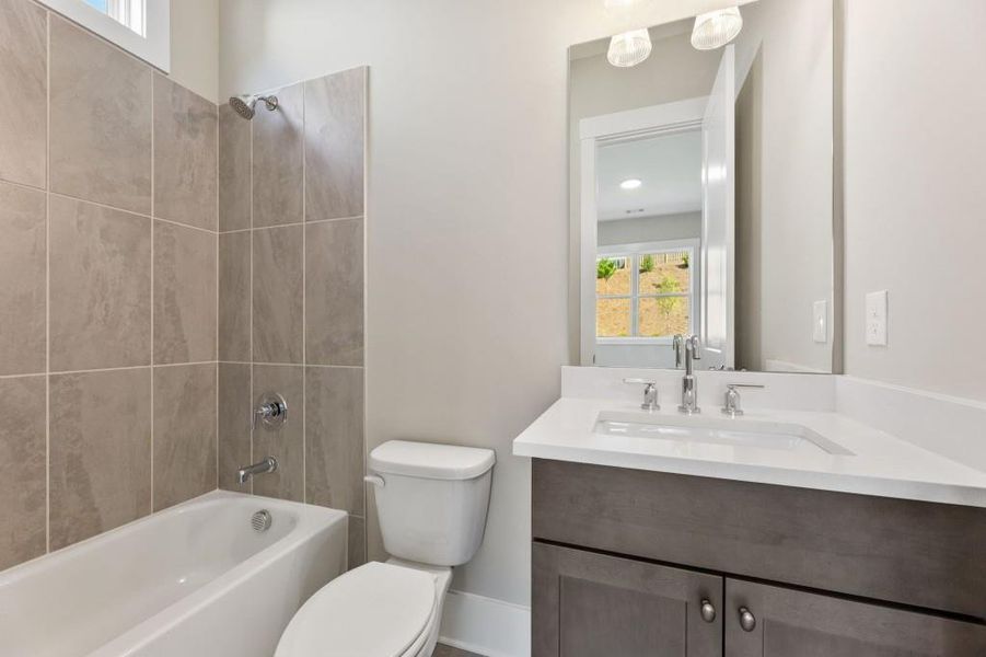 Furnished interior view inside a new home in Hillshire, Cumming (Image 17).