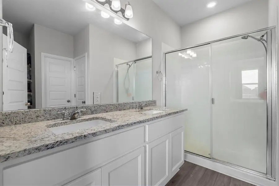 Furnished interior view inside a new home in The Ridge at Trinity Ranch, Elgin (Image 6).