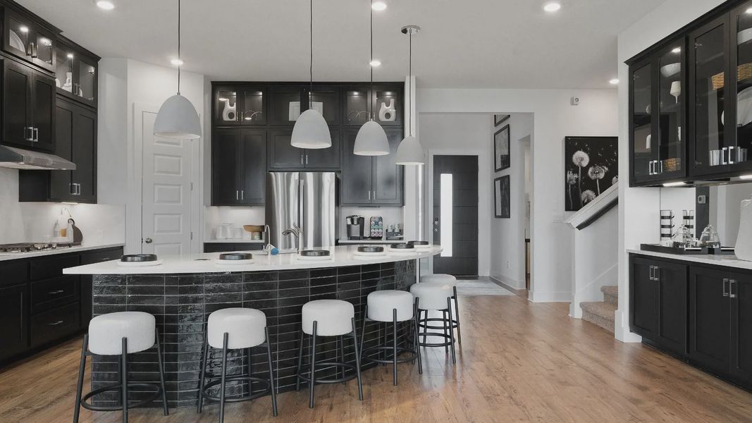 Representative furnished interior of a home built from the Maddy by Chesmar Homes in Santa Rita Ranch, Liberty Hill (Image 6).