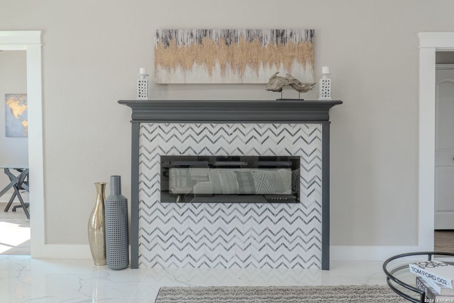 Furnished interior view inside a new home in , Lytle (Image 13).