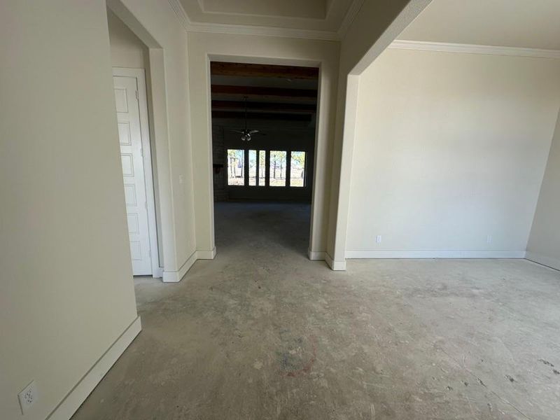 In-progress construction of a new home in Fannin Ranch, Leonard, TX (Image 10).