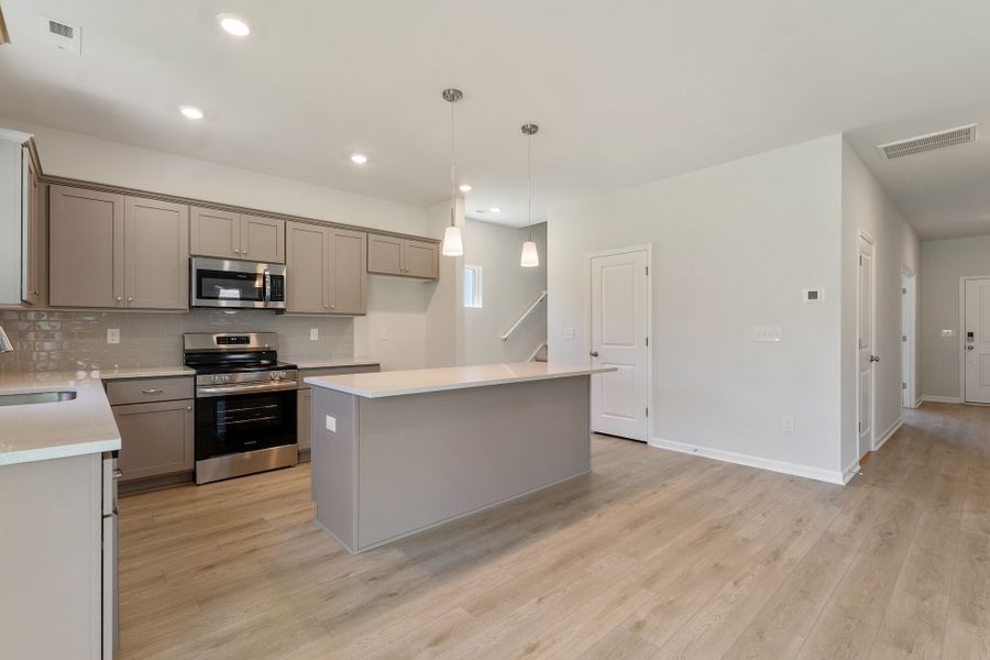 Furnished interior view inside a new home in Burke Estates, Chesnee (Image 7). Furnished interior view inside a new home in Burke Estates, Chesnee (Image 7).