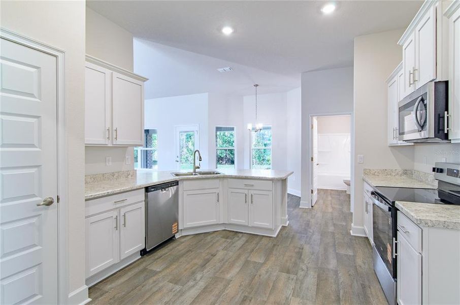 Furnished interior view inside a new home in , Palm Coast (Image 5).