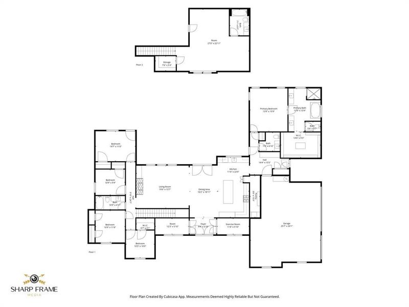 2D floor plan layout of this home in , Weatherford, TX (Image 4). 2D floor plan layout of this home in , Weatherford, TX (Image 4).