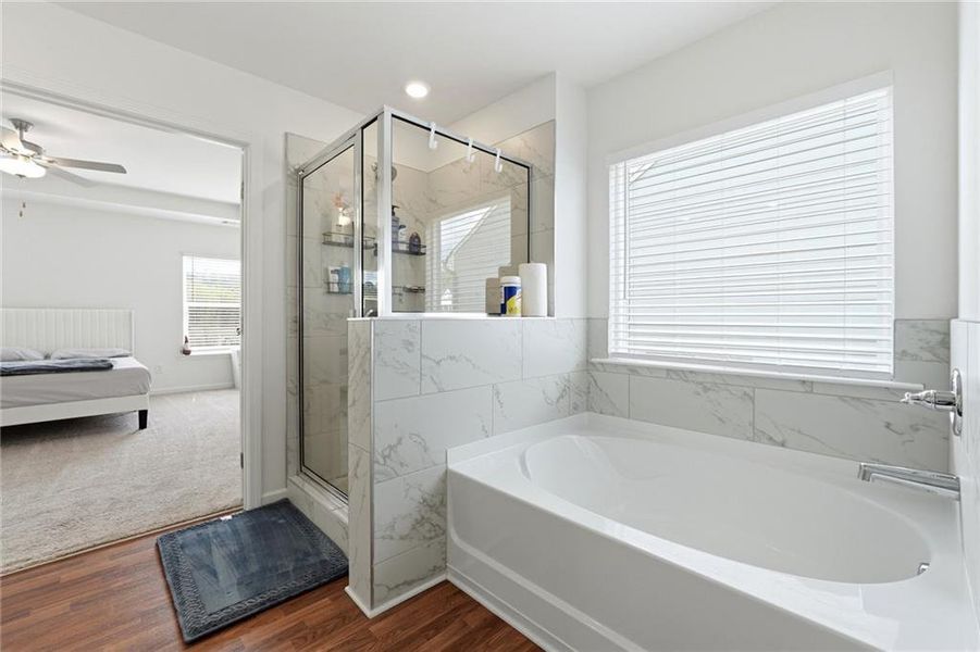 Furnished interior view inside a new home in , Canton (Image 10).
