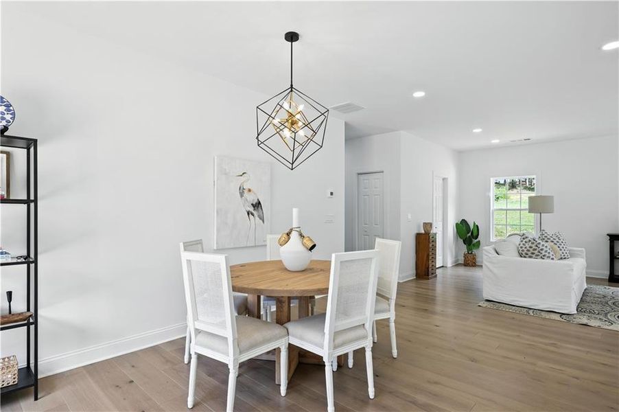 Furnished interior view inside a new home in , Woodstock (Image 12).