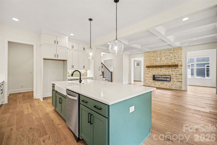Furnished interior view inside a new home in Shepherds Trace, Clover (Image 17).