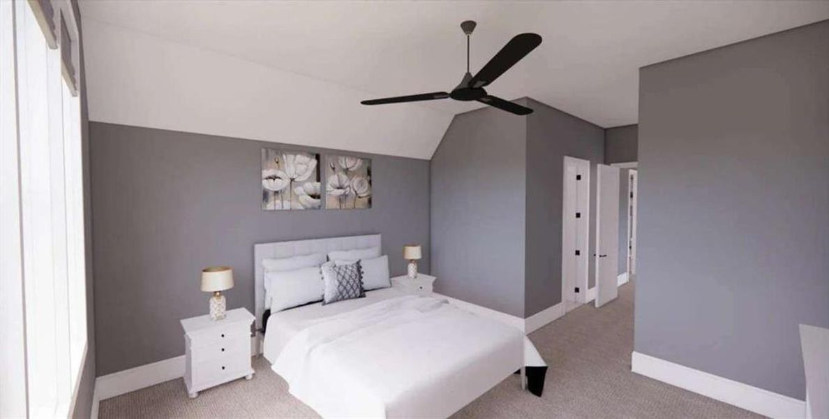 Furnished interior view inside a new home in , Carrollton (Image 8).