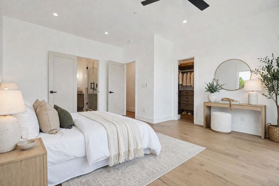 Furnished interior view inside a new home in Arlo Modern, Atlanta (Image 13).
