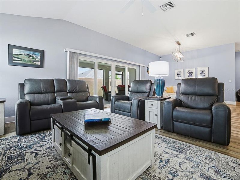 Furnished interior view inside a new home in , The Villages (Image 17). Furnished interior view inside a new home in , The Villages (Image 17).