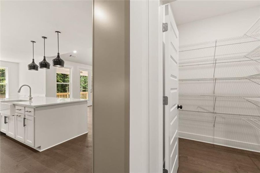Furnished interior view inside a new home in , Gainesville (Image 15).