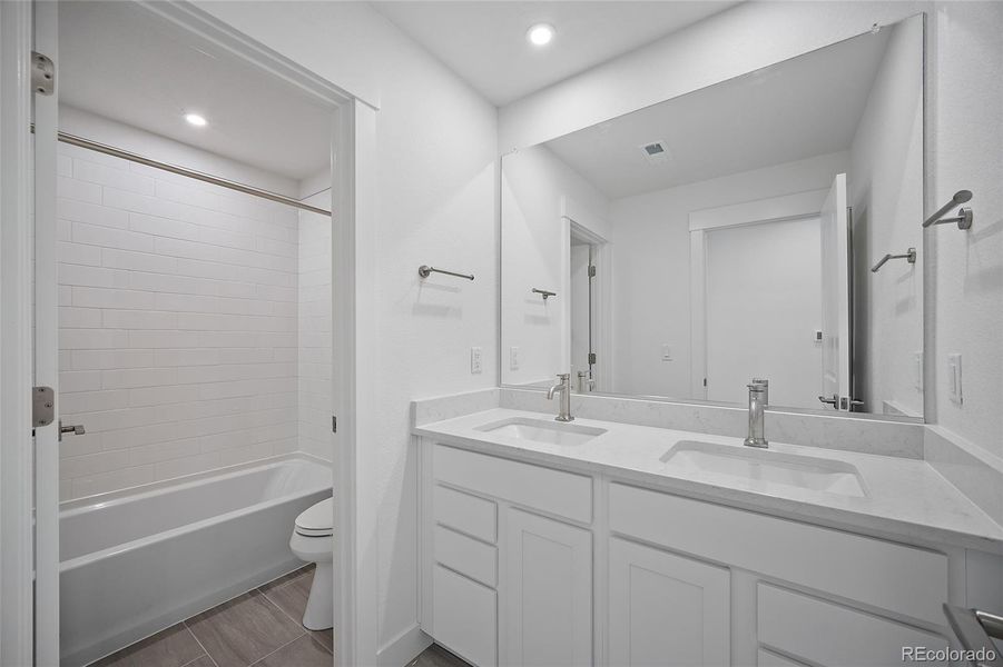 Furnished interior view inside a new home in Jackson Creek, Monument (Image 5).