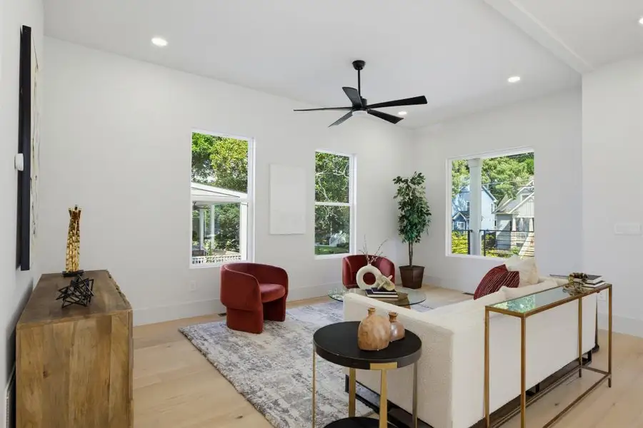 Furnished interior view inside a new home in , Atlanta (Image 37).