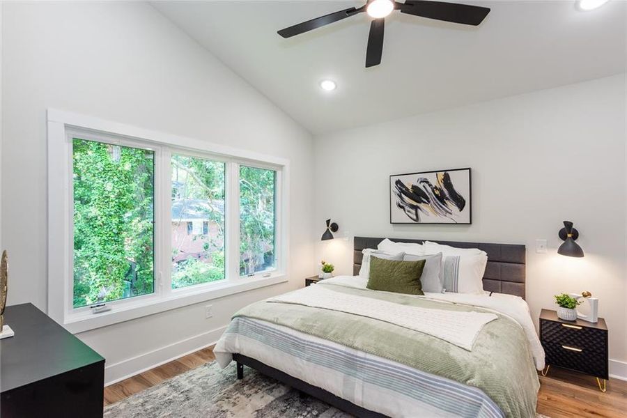 Furnished interior view inside a new home in , Atlanta (Image 11). Furnished interior view inside a new home in , Atlanta (Image 11).