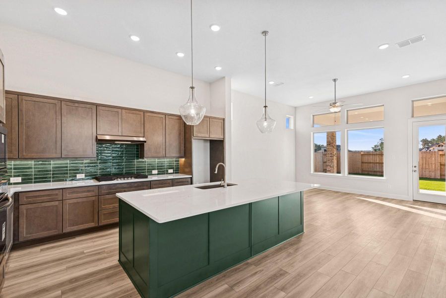 Furnished interior view inside a new home in ARTAVIA 45' Homesites, Conroe (Image 10). Furnished interior view inside a new home in ARTAVIA 45' Homesites, Conroe (Image 10).