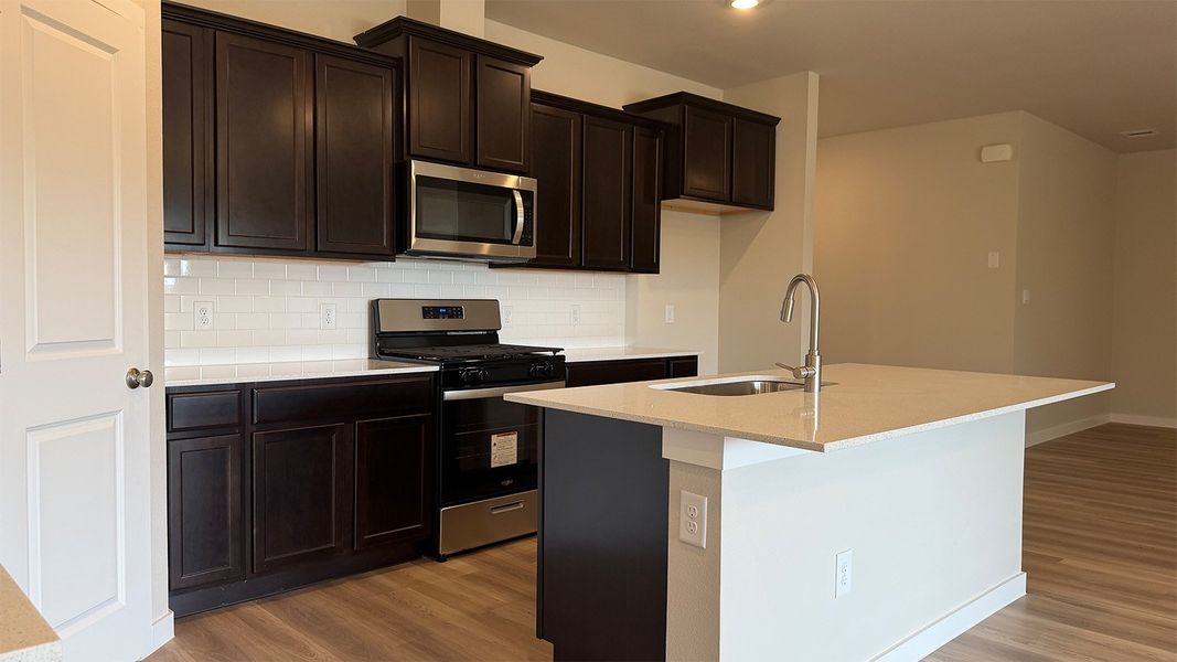 Furnished interior view inside a new home in The Lakes Northwest, Corpus Christi (Image 7). Furnished interior view inside a new home in The Lakes Northwest, Corpus Christi (Image 7).