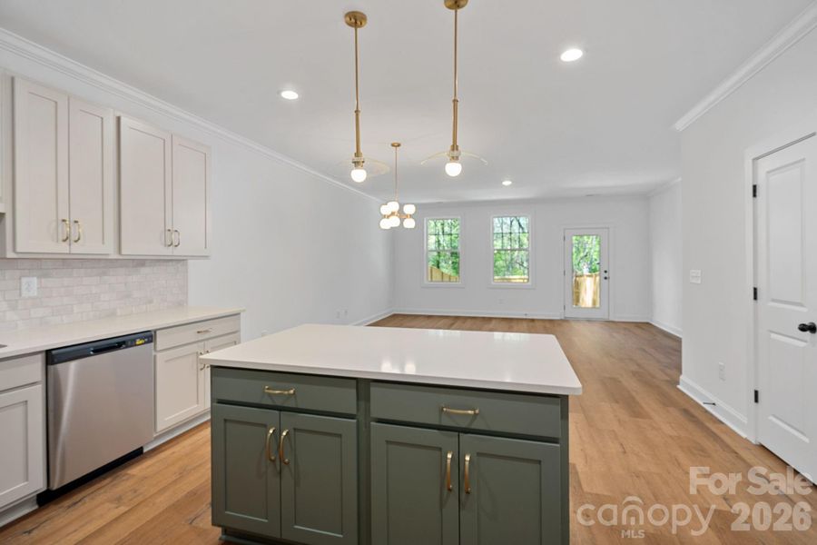 Furnished interior view inside a new home in , Charlotte (Image 7).