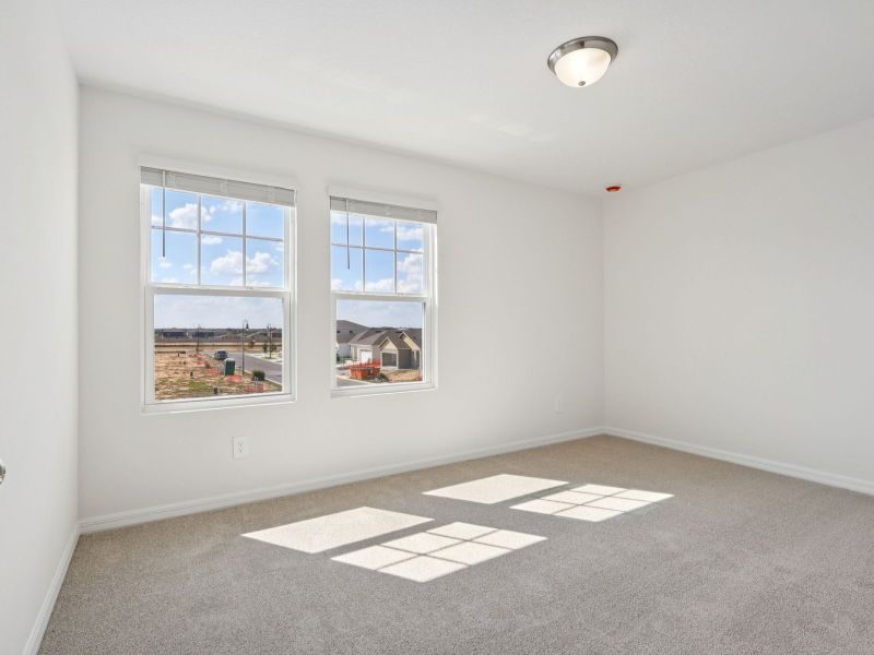 Spacious, unfurnished interior of a new home in The Reserve at Twin Lakes, St. Cloud (Image 12).