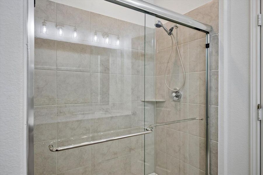 Close-up of interior finishes inside a home in Whitewing Trails, Princeton (Image 20).