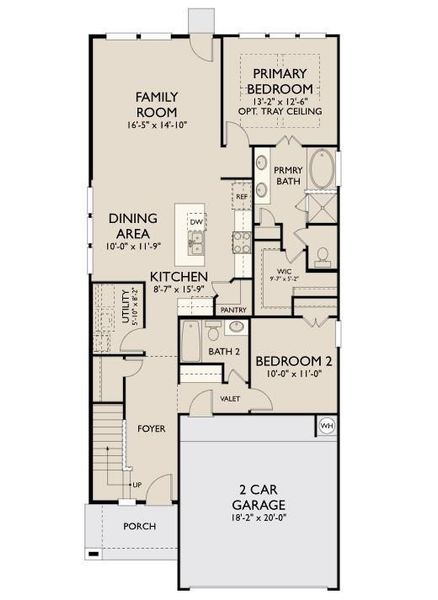 2D floor plan layout of this home in Wildrye, Waller, TX (Image 5). 2D floor plan layout of this home in Wildrye, Waller, TX (Image 5).