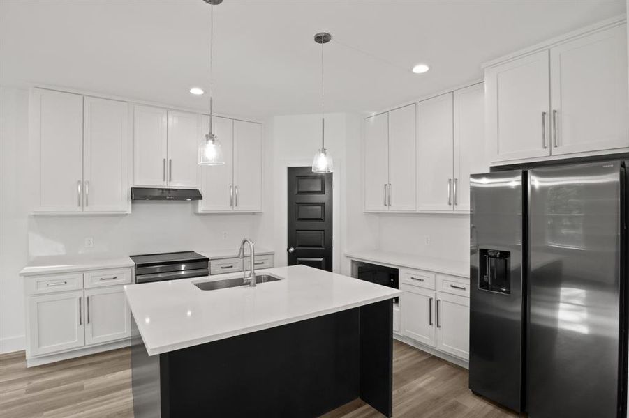 Furnished interior view inside a new home in , Purdon (Image 6).