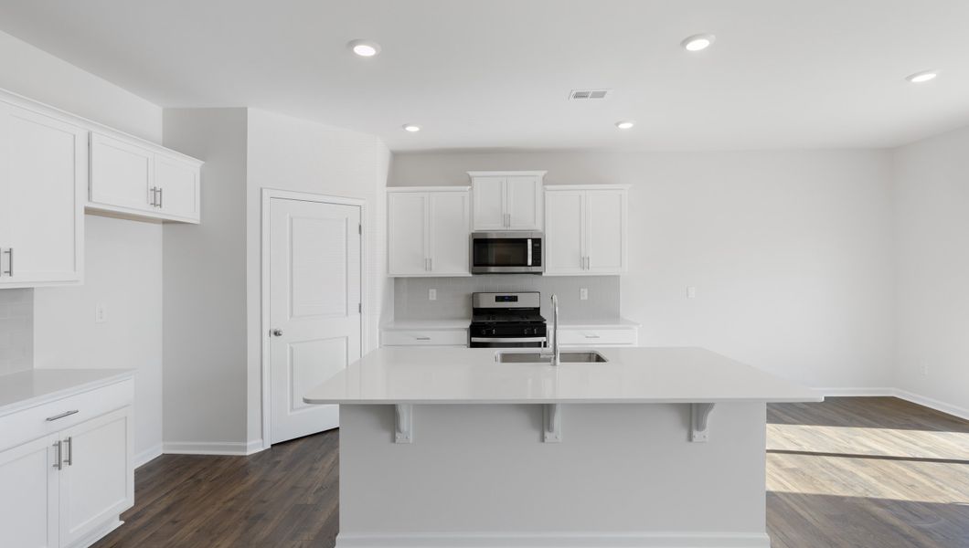Furnished interior view inside a new home in Spring Ridge, Anderson (Image 8).