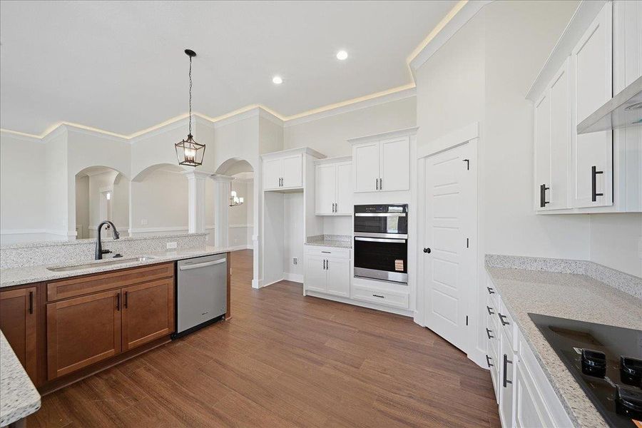 Furnished interior view inside a new home in Sky View, Columbus (Image 8).