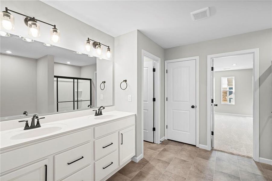 Furnished interior view inside a new home in Twin Lakes, Hoschton (Image 11).