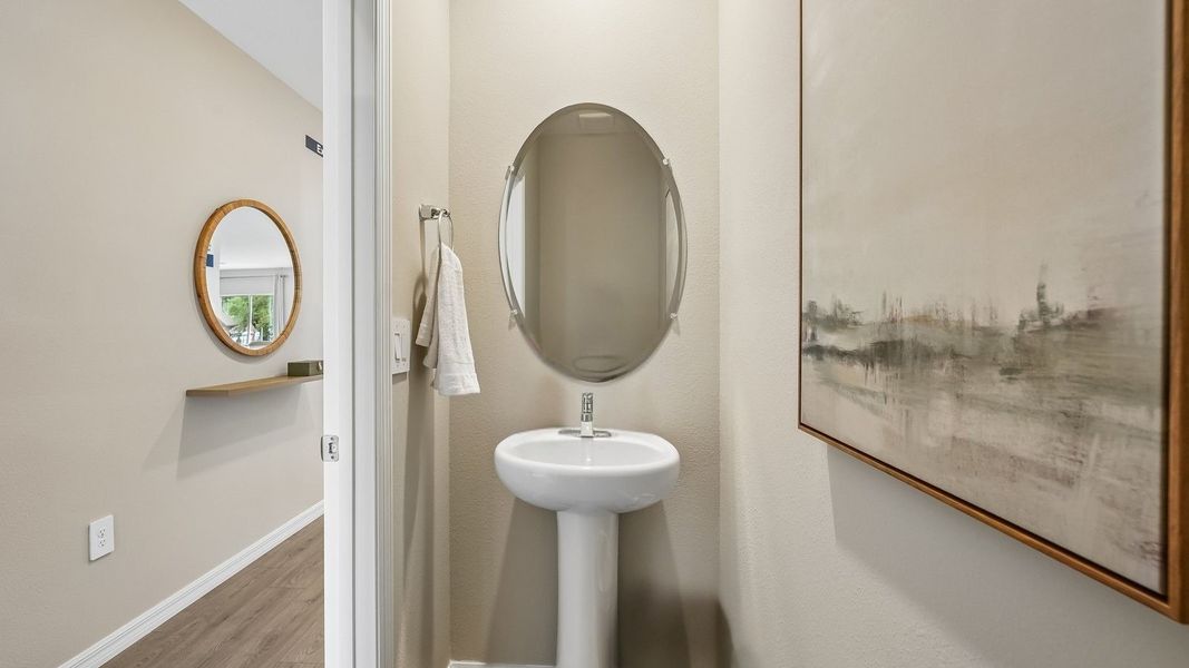 Furnished interior view inside a new home in Northwater at Two Rivers, Zephyrhills (Image 24).
