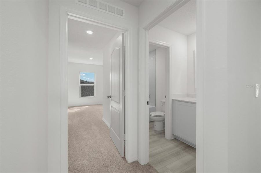 Spacious, unfurnished interior of a new home in Peach Crossings, Winter Haven (Image 28).