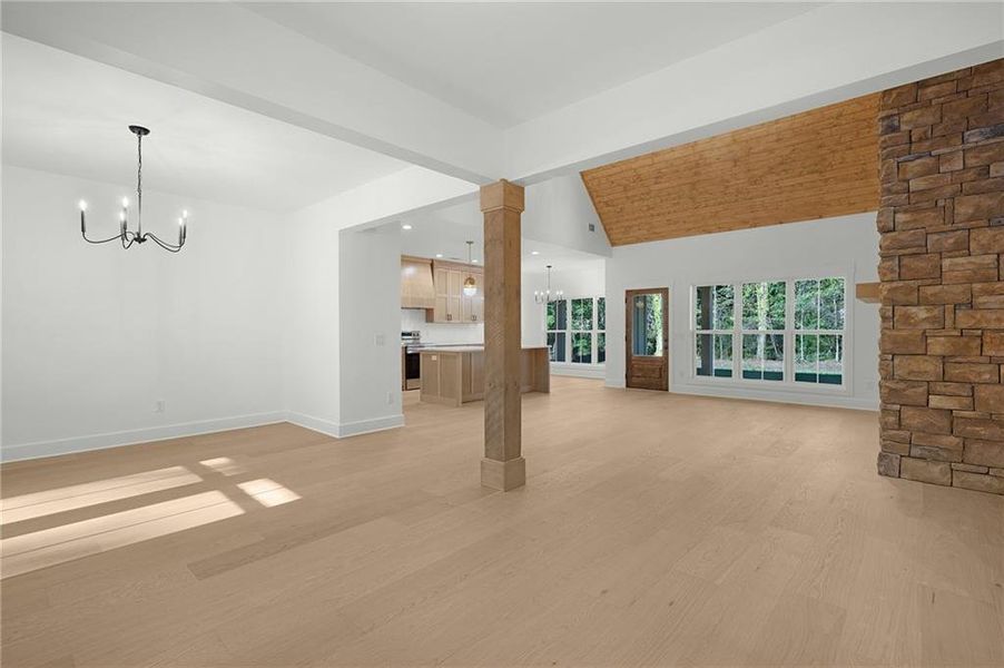 Spacious, unfurnished interior of a new home in , Calhoun (Image 27).
