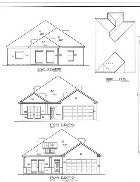 Exterior rendering of this home design in , Snook, TX (Image 1). Exterior rendering of this home design in , Snook, TX (Image 1).