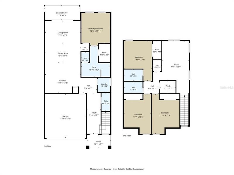 2D floor plan layout of this home in , Clearwater, FL (Image 7).