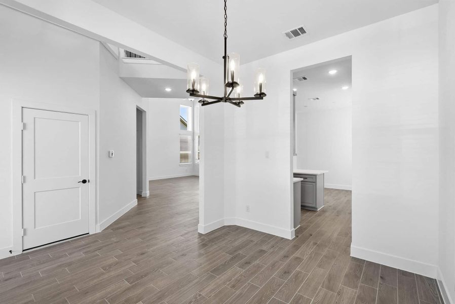 Spacious, unfurnished interior of a new home in Bridgeland, Cypress (Image 16). Spacious, unfurnished interior of a new home in Bridgeland, Cypress (Image 16).