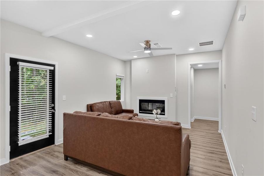 Furnished interior view inside a new home in , Lithonia (Image 12).
