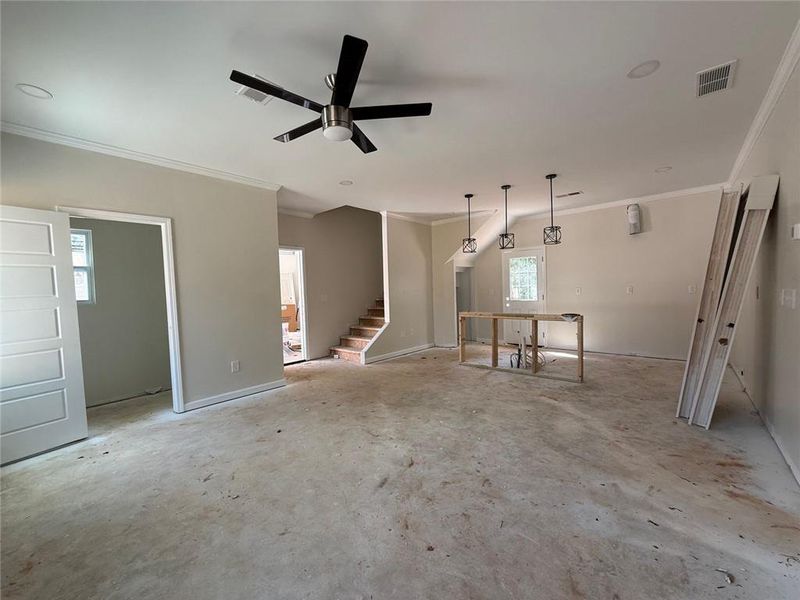 In-progress construction of a new home in , Jonesboro, GA (Image 11).