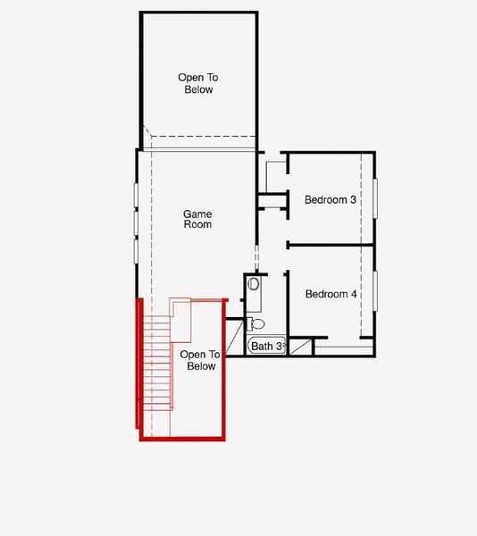 2D floor plan layout of this home in Jubilee 40', Hockley, TX (Image 5). 2D floor plan layout of this home in Jubilee 40', Hockley, TX (Image 5).