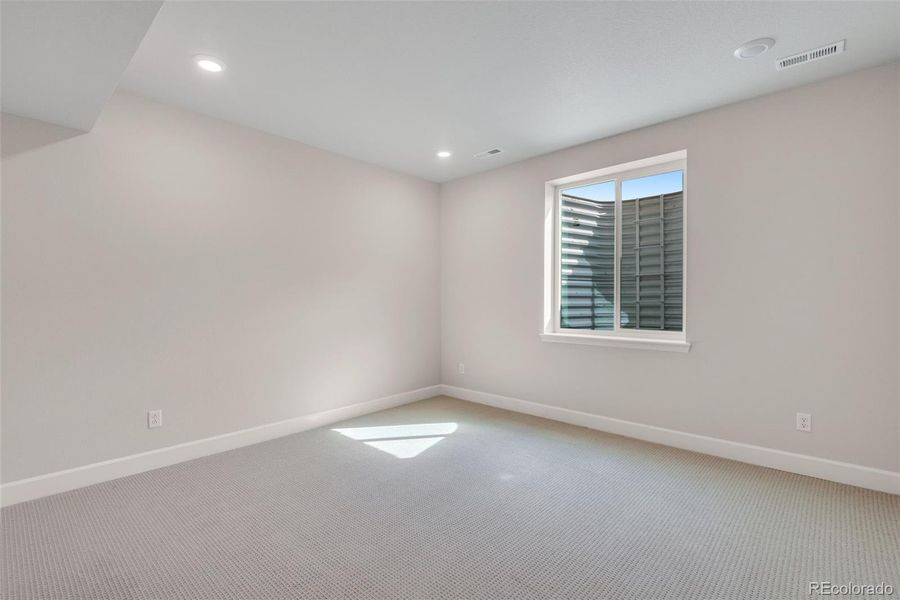 Spacious, unfurnished interior of a new home in Wild Oak at The Canyons, Castle Pines (Image 26). Spacious, unfurnished interior of a new home in Wild Oak at The Canyons, Castle Pines (Image 26).