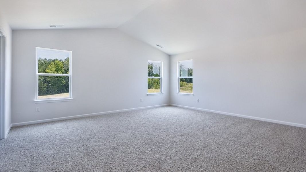 Spacious, unfurnished interior of a new home in Cambridge Park, Mebane (Image 17). Spacious, unfurnished interior of a new home in Cambridge Park, Mebane (Image 17).