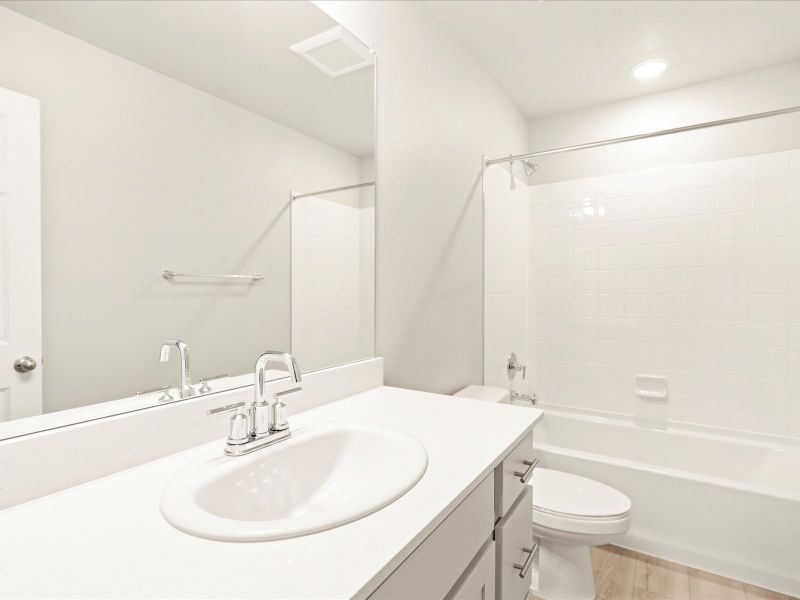 Close-up of interior finishes inside a home in Three Hills, Morrison (Image 9).