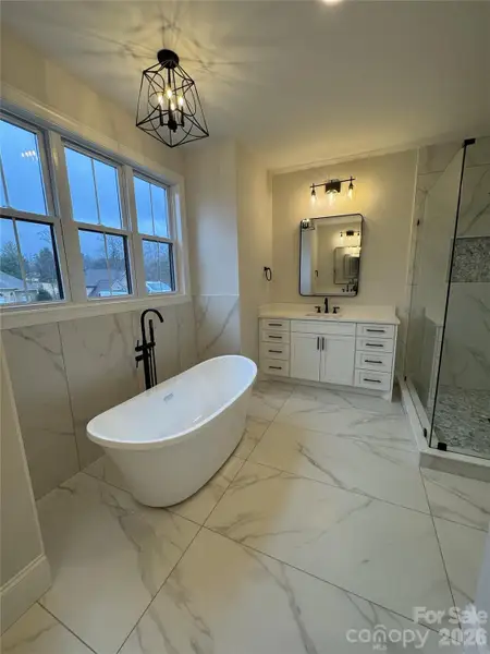 Furnished interior view inside a new home in , Hickory (Image 18).