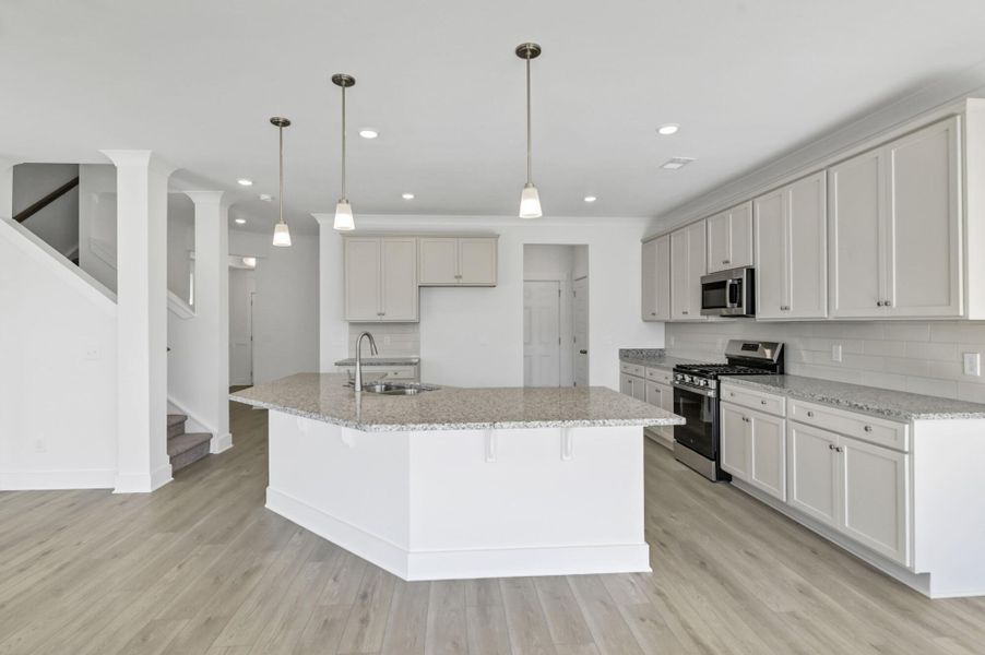 Furnished interior view inside a new home in Ashton Lakes, Lexington (Image 8).